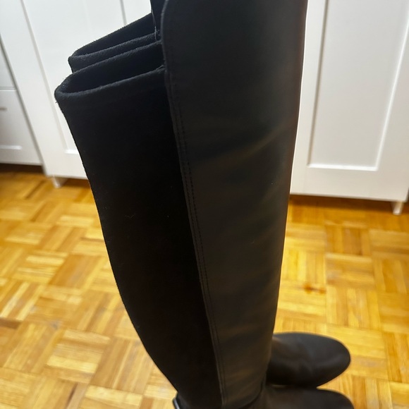 Tory Burch Black Over the Knee Boots - Picture 5 of 11